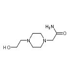 CAS#: 90228-11-8, 2-[4-(2-Hydroxyethyl)-1-piperazinyl]acetamide