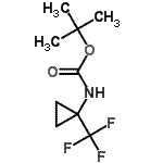 CAS#: 902494-31-9, 2-Methyl-2-propanyl [1-(trifluoromethyl)cyclopropyl]carbamate