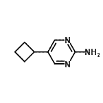 CAS#: 90253-43-3, 5-Cyclobutyl-2-pyrimidinamine