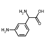 CAS 登录号：90271-39-9， 氨基(3-氨基苯基)乙酸