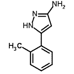 CAS#: 902835-99-8, 5-(2-Methylphenyl)-1H-pyrazol-3-amine