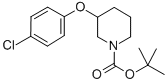 CAS#: 902836-90-2, 3-(4-Chlorophenoxy)-1-Piperidinecarboxylic Acid 1,1-Dimethylethyl Ester