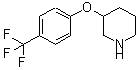 CAS#: 902836-91-3, 3-[4-(Trifluoromethyl)phenoxy]piperidine
