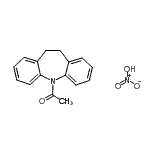 CAS 登录号：90284-53-0， 1-(10,11-二氢-5H-二苯并[b,f]氮杂卓-5-基)乙酮硝酸盐(1:1)