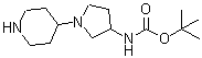 CAS#: 903094-57-5, 2-Methyl-2-propanyl [1-(4-piperidinyl)-3-pyrrolidinyl]carbamate