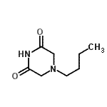 CAS#: 90346-27-3, 4-Butyl-2,6-piperazinedione