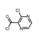 CAS#: 90361-99-2, 3-Chloro-2-pyrazinecarbonyl chloride