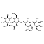 CAS#: 90393-60-5, beta-D-Allopyranosyl-(1->4)-2-acetamido-2-deoxy-beta-D-galactopyranosyl-(1->6)-[beta-D-galactopyranosyl-(1->3)]-2-acetamido-2-deoxy-D-talose