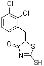 CAS#: 90407-17-3, (5E)-5-(2,3-Dichlorobenzylidene)-2-sulfanyl-1,3-thiazol-4(5H)-one