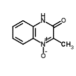 CAS 登录号：90417-40-6， 3-甲基-2(1H)-喹喔啉酮4-氧化物