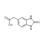 CAS#: 90417-51-9, (2-Oxo-2,3-dihydro-1H-benzimidazol-5-yl)acetic acid