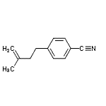 CAS#: 90433-26-4, 4-(3-Methyl-3-buten-1-yl)benzonitrile