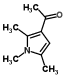 CAS 登录号：90433-85-5， 1-(1,2,5-三甲基-1H-吡咯-3-基)乙酮