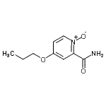 CAS#: 90437-85-7, 4-Propoxy-2-pyridinecarboxamide 1-oxide