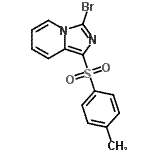 CAS#: 904813-34-9, 3-Bromo-1-[(4-methylphenyl)sulfonyl]imidazo[1,5-a]pyridine