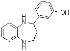 CAS#: 904813-70-3, 3-(2,3,4,5-Tetrahydro-1H-1,5-benzodiazepin-2-yl)phenol