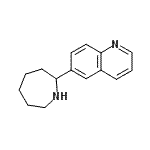 CAS#: 904816-03-1, 6-(2-Azepanyl)quinoline