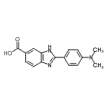 CAS#: 904817-05-6, 2-[4-(Dimethylamino)phenyl]-1H-benzimidazole-6-carboxylic acid