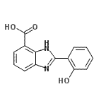 CAS#: 904817-12-5, 2-(2-Hydroxyphenyl)-1H-benzimidazole-4-carboxylic acid