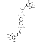 CAS#: 90499-06-2, 2,4,8,10-Tetraoxaspiro[5.5]undecane-3,9-diylbis-2-methyl-2,1-propanediyl bis{3-[4-hydroxy-3-methyl-5-(2-methyl-2-propanyl)phenyl]propanoate}