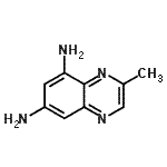 CAS#: 90558-60-4, 3-Methyl-5,7-quinoxalinediamine