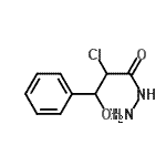 CAS#: 90561-47-0, 2-Chloro-3-hydroxy-3-phenylpropanehydrazide