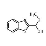 CAS#: 90563-84-1, 1,3-Benzothiazol-2-yl(methoxy)methanol