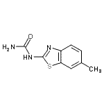 CAS#: 90564-99-1, 1-(6-Methyl-1,3-benzothiazol-2-yl)urea