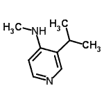 CAS#: 90565-30-3, 3-Isopropyl-N-methyl-4-pyridinamine