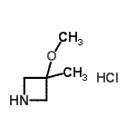 CAS#: 905843-93-8, 3-Methoxy-3-methylazetidine hydrochloride (1:1)