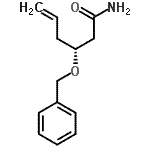 CAS 登录号：906453-98-3， (3R)-3-(苄氧基)-5-己烯酰胺