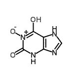 CAS 登录号：906633-29-2， 6-羟基-3,7-二氢-2H-嘌呤-2-酮1-氧化物