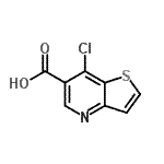 CAS#: 90690-94-1, 7-Chlorothieno[3,2-b]pyridine-6-carboxylic acid