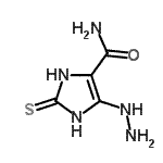 CAS#: 907550-04-3, 5-Hydrazino-2-thioxo-2,3-dihydro-1H-imidazole-4-carboxamide