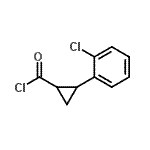 CAS#: 90767-75-2, 2-(2-Chlorophenyl)cyclopropanecarbonyl chloride