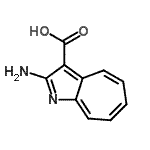 CAS#: 90770-92-6, 2-Aminocyclohepta[b]pyrrole-3-carboxylic acid