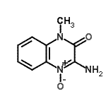 CAS#: 90792-74-8, 3-Amino-1-methyl-2(1H)-quinoxalinone 4-oxide