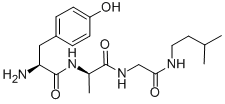 CAS#: 90815-77-3, Tyrosyl-D-alanyl-N-(3-methylbutyl)glycinamide