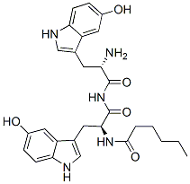 CAS#: 90829-99-5, N-Hexanoyl-5-hydroxytryptophyl-5-hydroxytryptophanamide