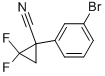 CAS#: 908333-94-8, 1-(3-Bromo-Phenyl)-2,2-Difluoro-Cyclopropanecarbonitrile