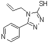 CAS#: 90842-92-5, 4-Allyl-5-(4-pyridinyl)-4H-1,2,4-triazole-3-thiol