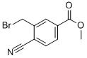 CAS 登录号：908562-24-3， 3-溴甲基-4-氰基苯甲酸甲酯