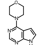 CAS 登录号：90870-83-0， 4-(4-吗啉基)-7H-吡咯并[2,3-d]嘧啶