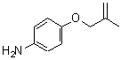 CAS#: 90874-61-6, 4-[(2-Methyl-2-propen-1-yl)oxy]aniline