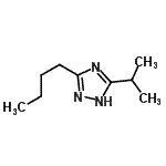 CAS#: 90951-22-7, 3-Butyl-5-isopropyl-1H-1,2,4-triazole