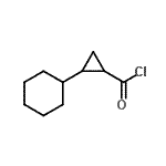 CAS#: 90972-94-4, 2-Cyclohexylcyclopropanecarbonyl chloride
