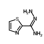 CAS#: 90980-72-6, 2-Thiazolecarboxamide, Hydrazone