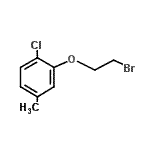 CAS 登录号：910032-21-2， 2-(2-溴乙氧基)-1-氯-4-甲基苯