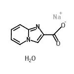 CAS 登录号：910036-83-8， 钠咪唑并[1,2-a]吡啶-2-羧酸酯水合物(1:1:1)