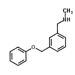 CAS#: 910037-24-0, N-Methyl-1-[3-(phenoxymethyl)phenyl]methanamine